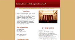 Desktop Screenshot of palmosruss.com